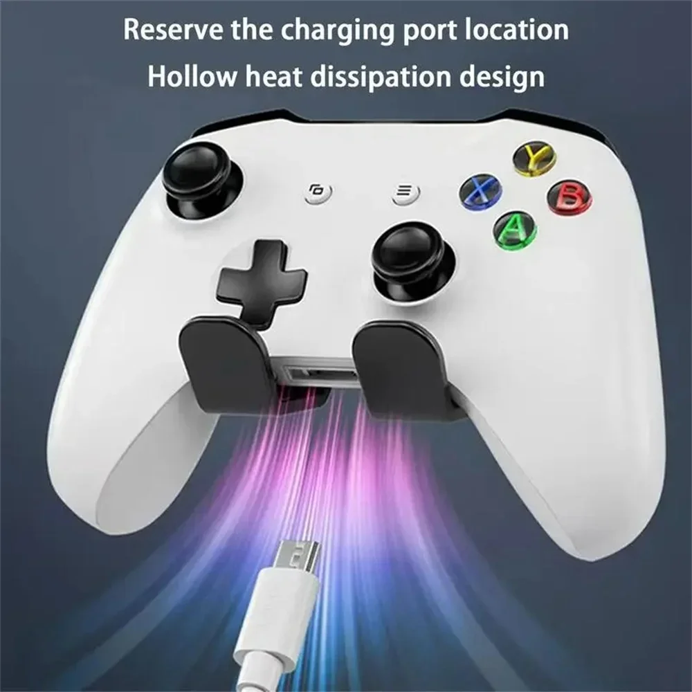 For PS5 PS4 Switch Pro Xbox One Game Controller Wall Mount Holder Gamepad Headphone Headset Hanging Stand Bracket Hanger