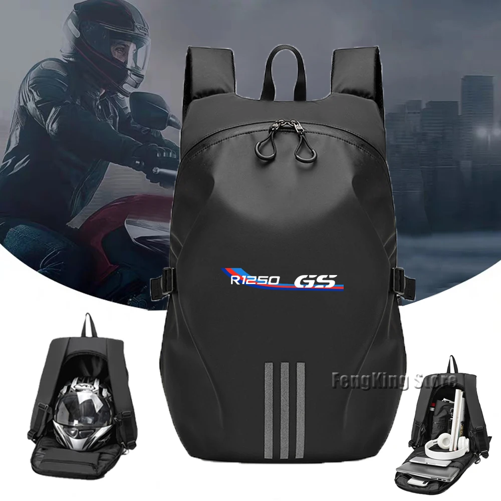 

Knight backpack motorcycle helmet bag travel equipment waterproof large capacity For BMW R1250GS R 1250 GS R1250 GSA