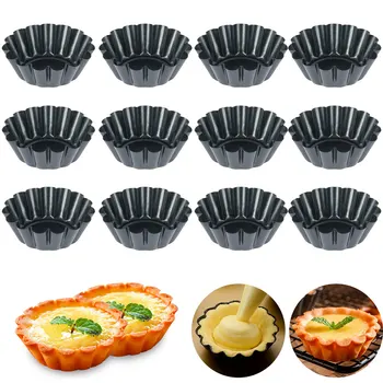 12Pcs Tart Mold Set 1