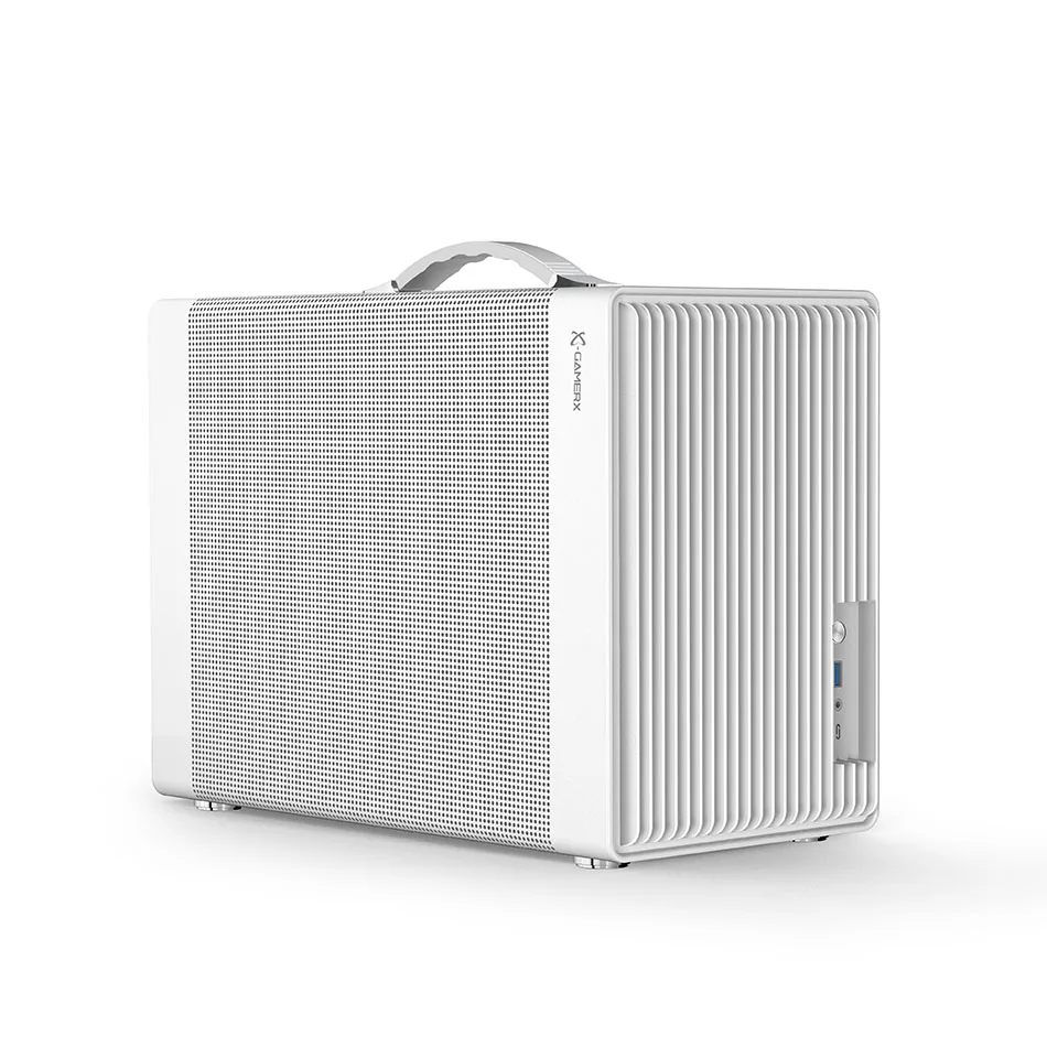לוח אם Power Train P40 M-ATX עם זכוכית צדדית ITX, מספק כוח ATX/SFX, תמיכה ב-Type-C, שולחן נייד נייד MINI קטן