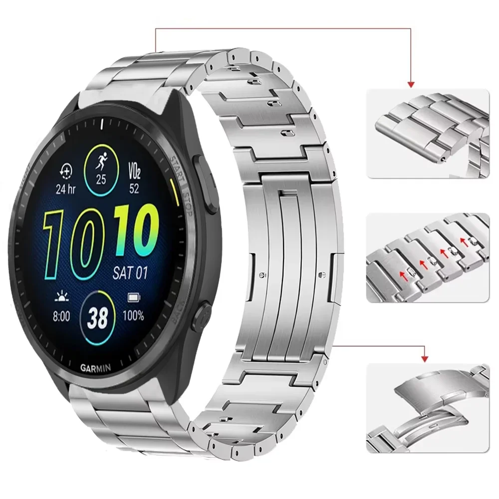 Premium Titanium Quick-Release Watch Strap (22mm/20mm)