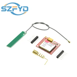 Enhanced GPRS GSM Module with Micro SIM Card Slot and Antenna (SIM800L set)