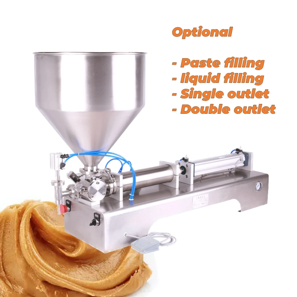5~5000g Optional Paste Liquid Bottle Cream Jam Soap Automatic Filling Machine For Cream And Gel Shampoo