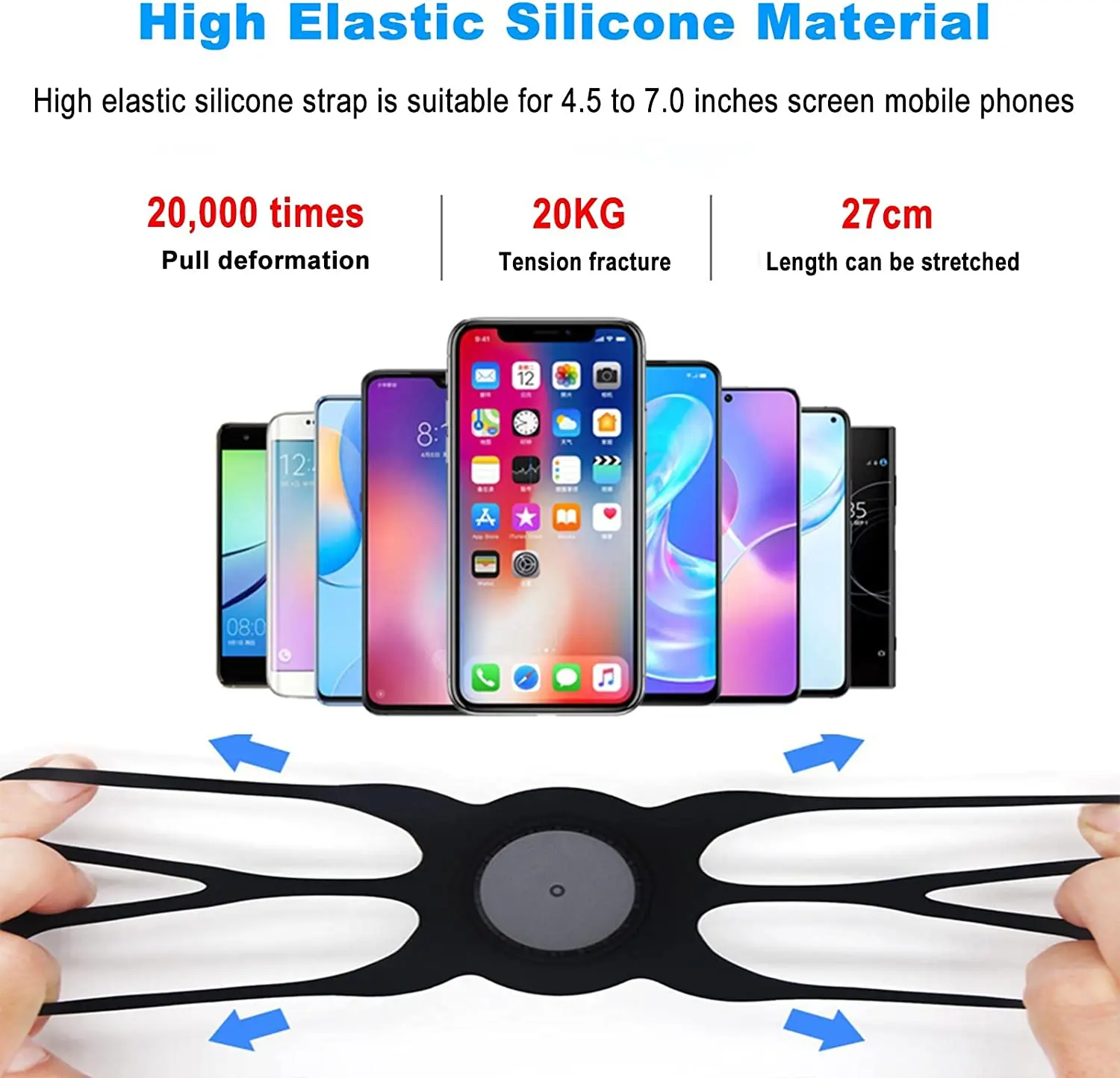 Phone Armband 360&deg;Rotatable For IPhone 14 13 12 11 Pro Max XS XR Samsung Galaxy Running Hiking