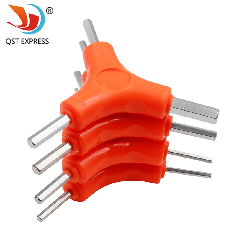 Multi-Size Hex Key Set – Versatile Carbon Steel Wrenches for Bicycle Maintenance and General Use