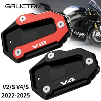 Per Ducati Multistrada V4S V4 V2 V2S 2022-2024 2025 Moto Piede Cavalletto Laterale Ingrandire Cavalletto Pad Piastra di Estensione Accessori