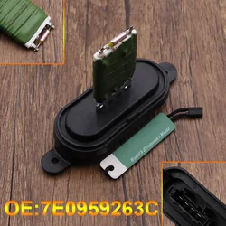 Heater Blower Fan Resistor Motor For VW T5 Transporter Touareg Amarok 7E0959263C