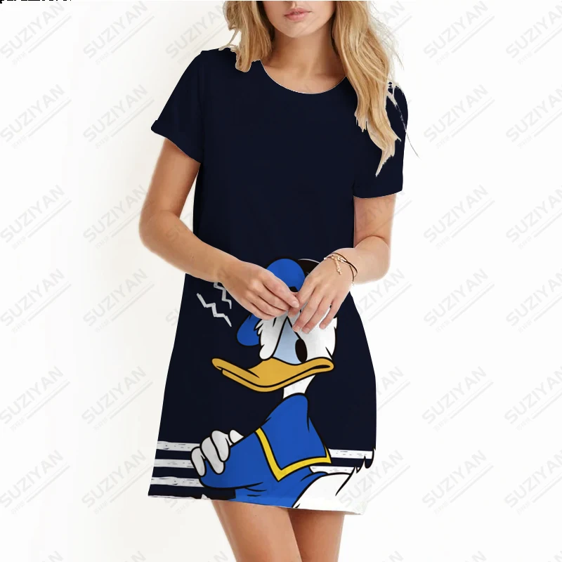 Рисунок 4 - Летняя пляжная юбка с принтом Минни и Микки