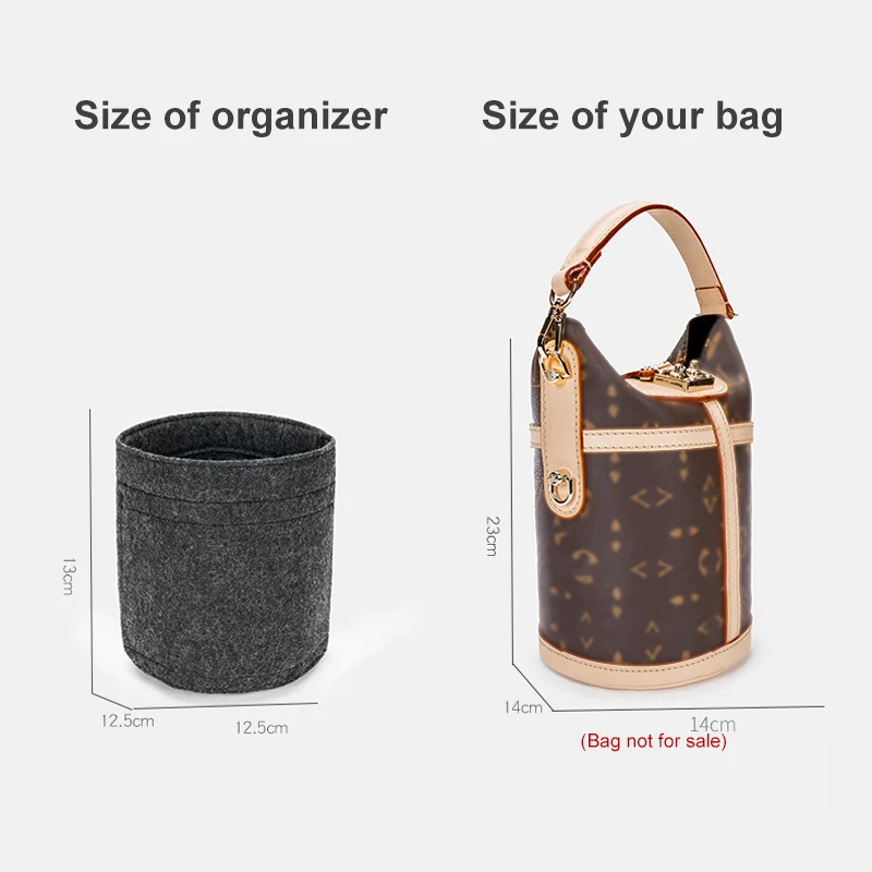 louis vuitton bucket bag organizer cylinder insert