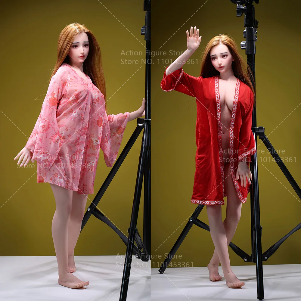 

Женский пикантный ночной халат в масштабе 1/3, короткое платье, пижама, шифоновый кардиган с принтом для экшн-фигурки 70 см, модель с большой грудью