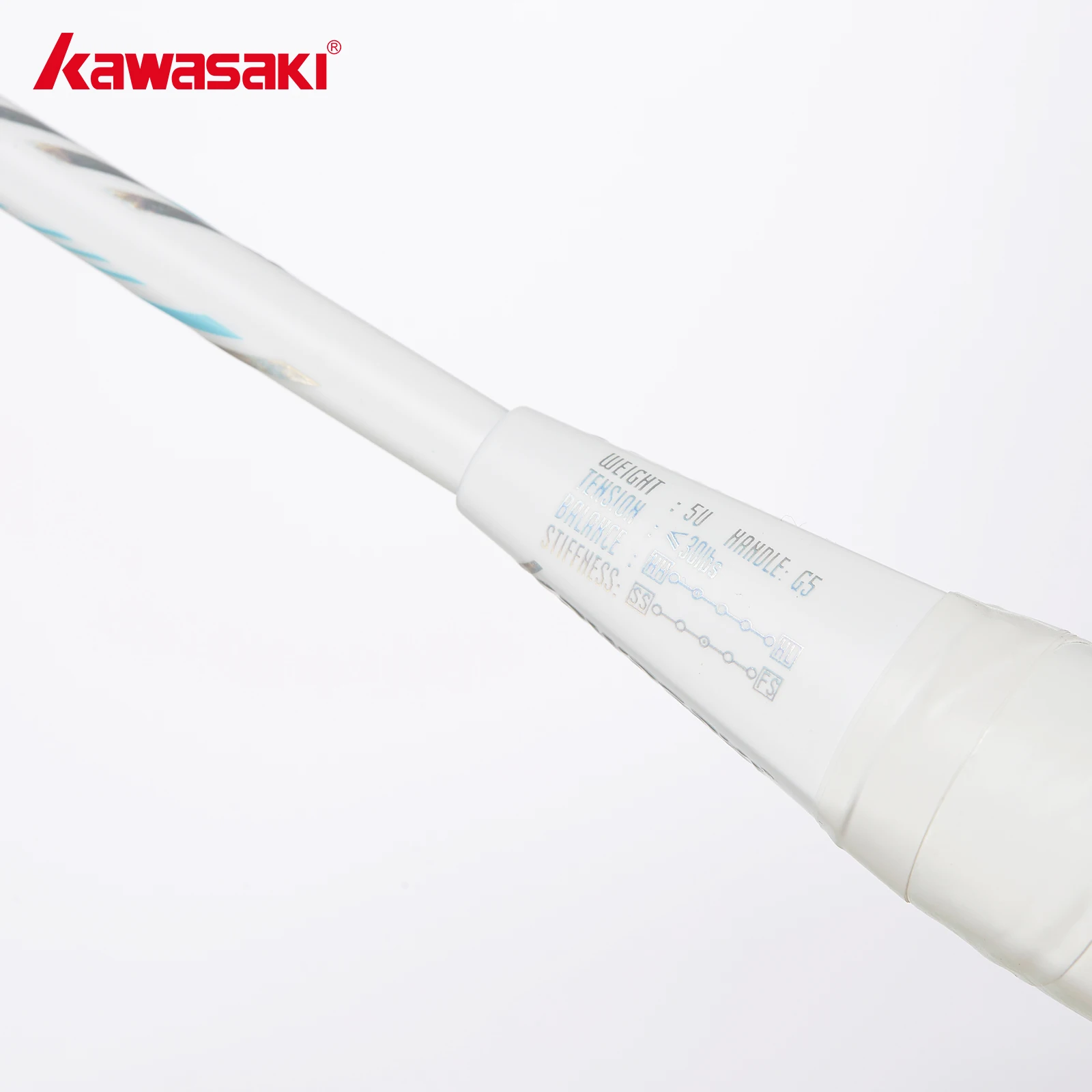 Kawasaki AURORA Badminton Racket Full Carbon Ultra Light 5U raquette badminton