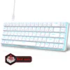 Mechanical keyboard gaming 60% USB white keys Keyboards gamer mini Ergonomic Computer keyborad Backlit Musica teclado pc Mechanical keyboard gaming 60% USB white keys Keyboards gamer mini Ergonomic Computer keyborad Backlit Musica teclado pc