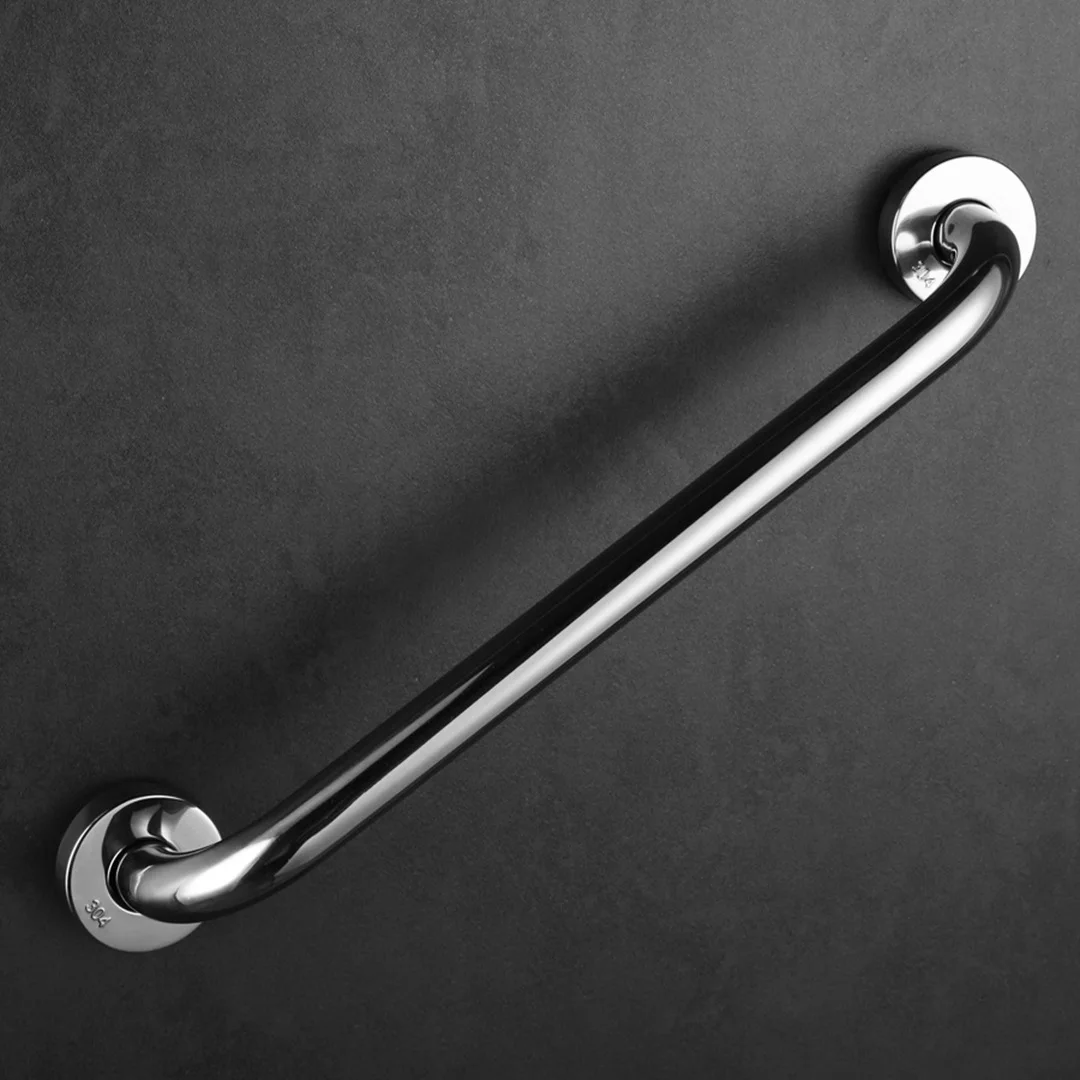 304 Stainless Steel Bathtub Arm Safety Handle Bath Shower Grab Bars Wall Mount Handle Grip Toilet Handrail for Bathroom