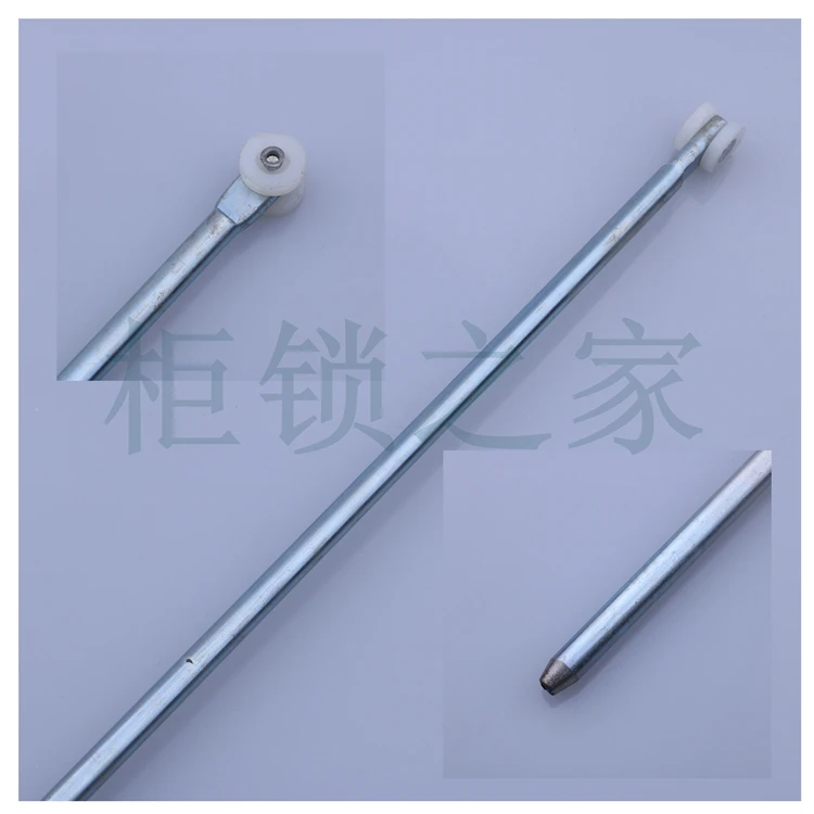 

LG001-2 with wheel straight rod distribution box cabinet door lock heaven and earth pull rod 10pcs