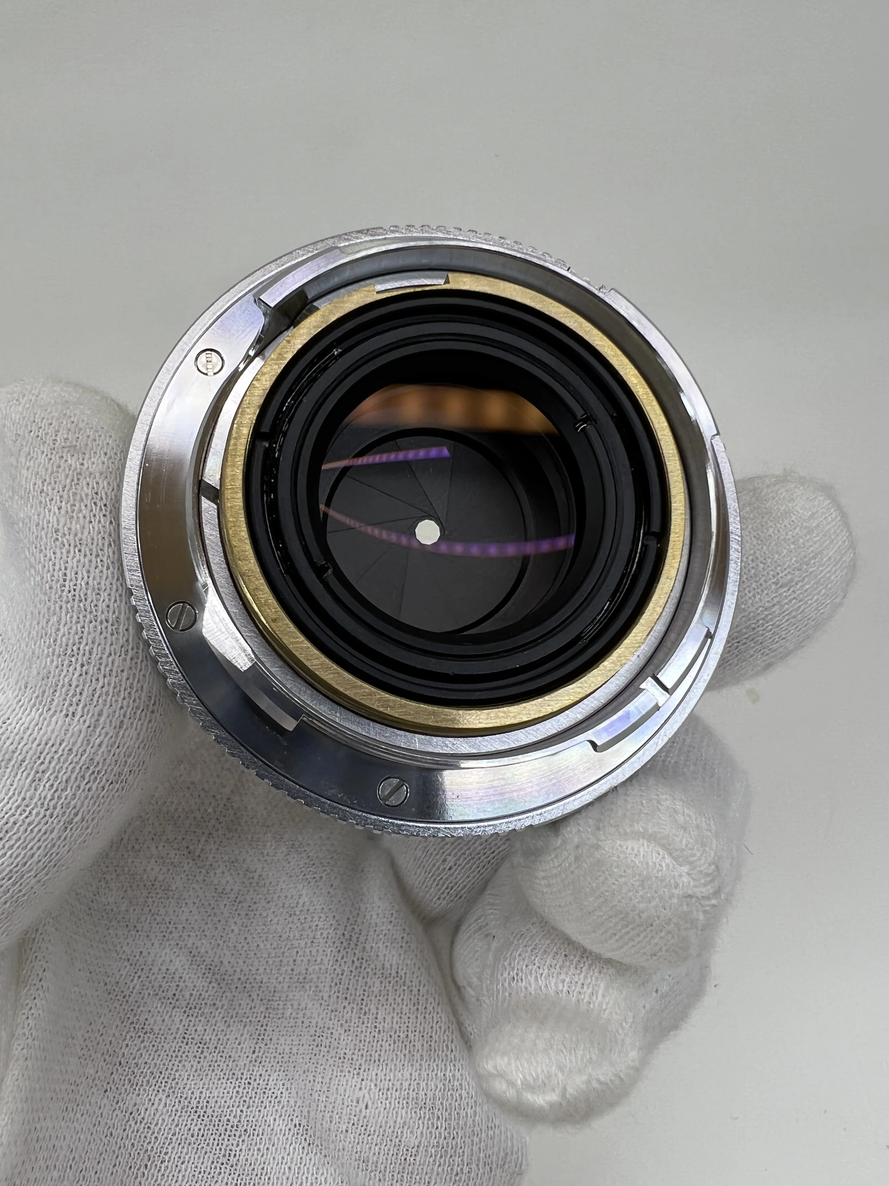 라이트 렌즈 랩 50mm F2 렌즈 실버 크롬 (라이카 수믹론, 라이카 M10, M11, M, M3, M6, M240, M4 렌즈, 라이카 M 렌즈, 풀프레임용)