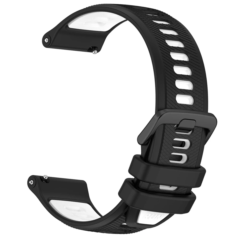 Silicone 22mm Sports Watch Strap - Premium Wristband Replacement