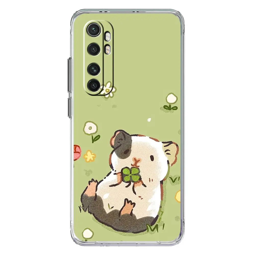 Clear Guinea Pig Cute Animal Phone Case Cover