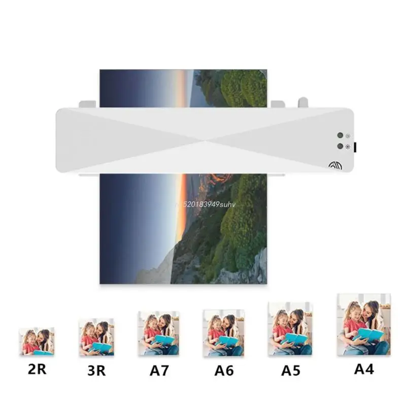 A4 Laminator Machine Thermal- & Cold Laminator With Quick 2-min- Preheating For School Home Offices EU/US/China/UK laminating machine