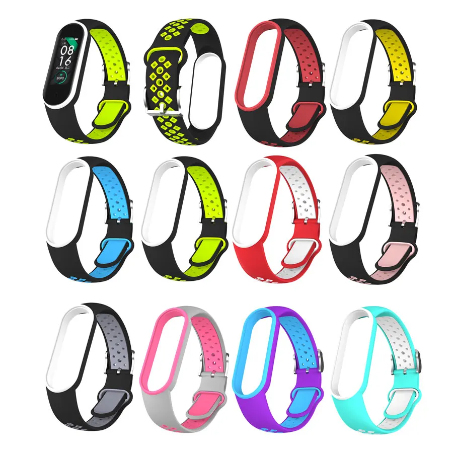 Cinghia Per Xiaomi Mi Banda 4 3 Molle Del Silicone Di Tpu Wristband Della Vigilanza Del Braccialetto Della Fascia Di Ricambio Per Mi Band 3 Mi Fascia 4 3 Fascia 4 Cinghia