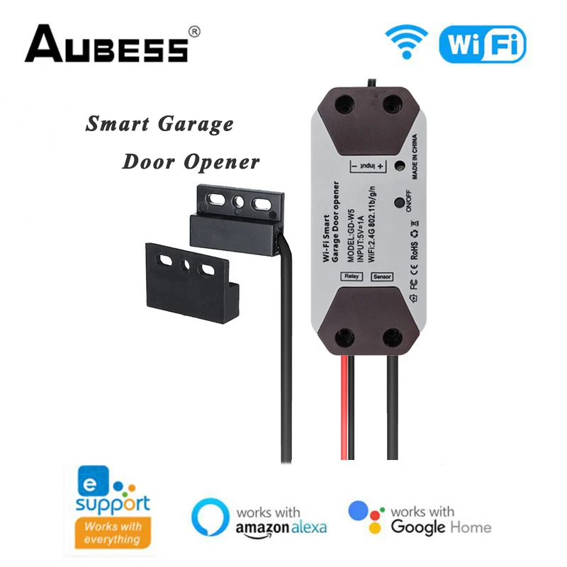 eWelink WiFi Smart Garage Door Opener Switch Garage Door Controller APP