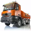 Gift Lesu 1/14 8*8 Hydraulic Rc Dumper Truck Roll On/Off Tipper Painted And Assembled Tamiyaya Toucan Controlled Toy Model 1