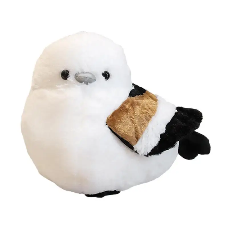 

Bird Plushies Children Tilted Head Titmouse Plushies Portable Cute Throw Pillow For Bed Couch Decoration Soft Animal Toy Boys &