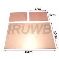 For Arduino FR4 PCB 5x7cm 10x15cm Single Side Copper Clad Plate DIY PCB Kit Laminate Circuit Board