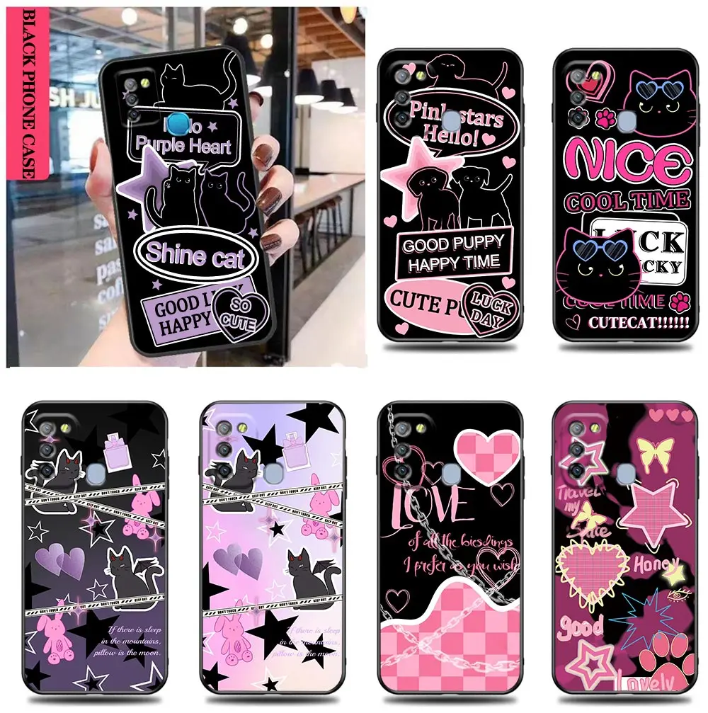 Retro Sweet Cool Poster Funda Case Per Infinix Camon 19 16 Zero X Neo 20 8 Pova 4 2 Neo2 Note 12 G96 11 10 8 8I S5 Case Shell