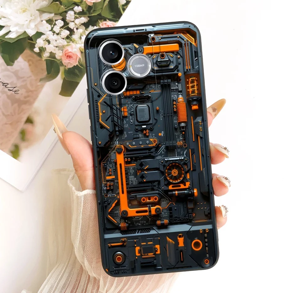Cute Funny Cartoon Shockproof Soft Silicone Case