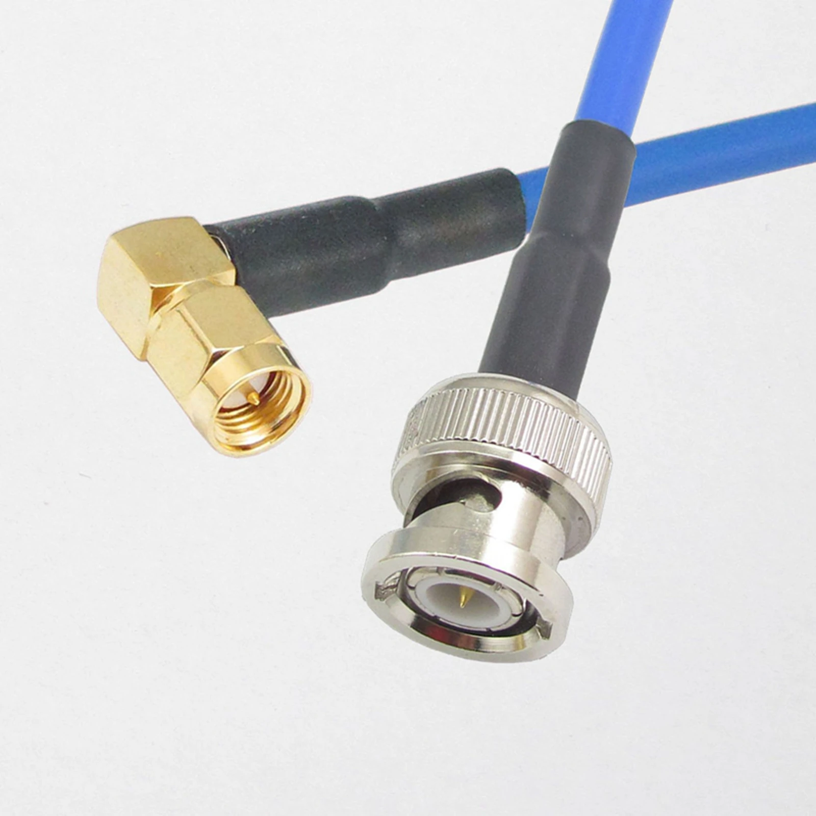 

BNC Male to SMA Male Right Angle 90 Degree Plug RG402 Semi Rigid Flexible Coaxial Cable Low Loss RF 50ohms Coax Koaxial Kable