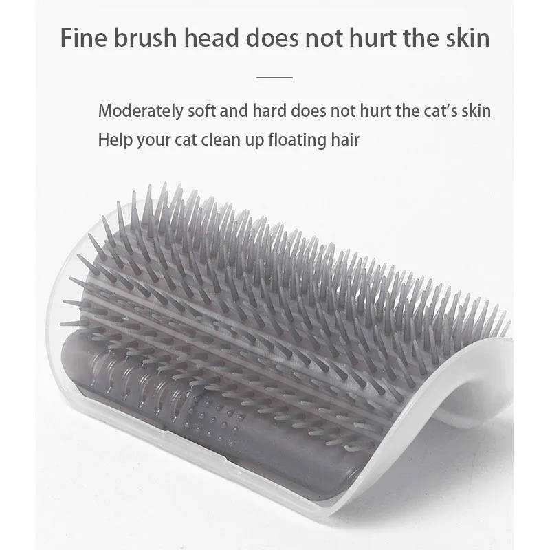 1PC Cat Itch Device Rub Hair Device Massage Brush Scratch Itching Toys Pet Supplies Rub Face Cat Scratch Board Pet Toys Cat