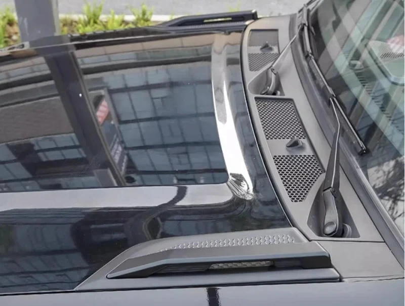 Chery JETOUR 여행자 T2 2023 2024 적합한 후드 핸들 보호 커버, 개조 자동차 후드, 자동차 외부 트림 부품
