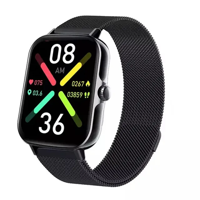 F107 Smart Watch 1.91inch Large Screen Blood Glucose Body Temperature