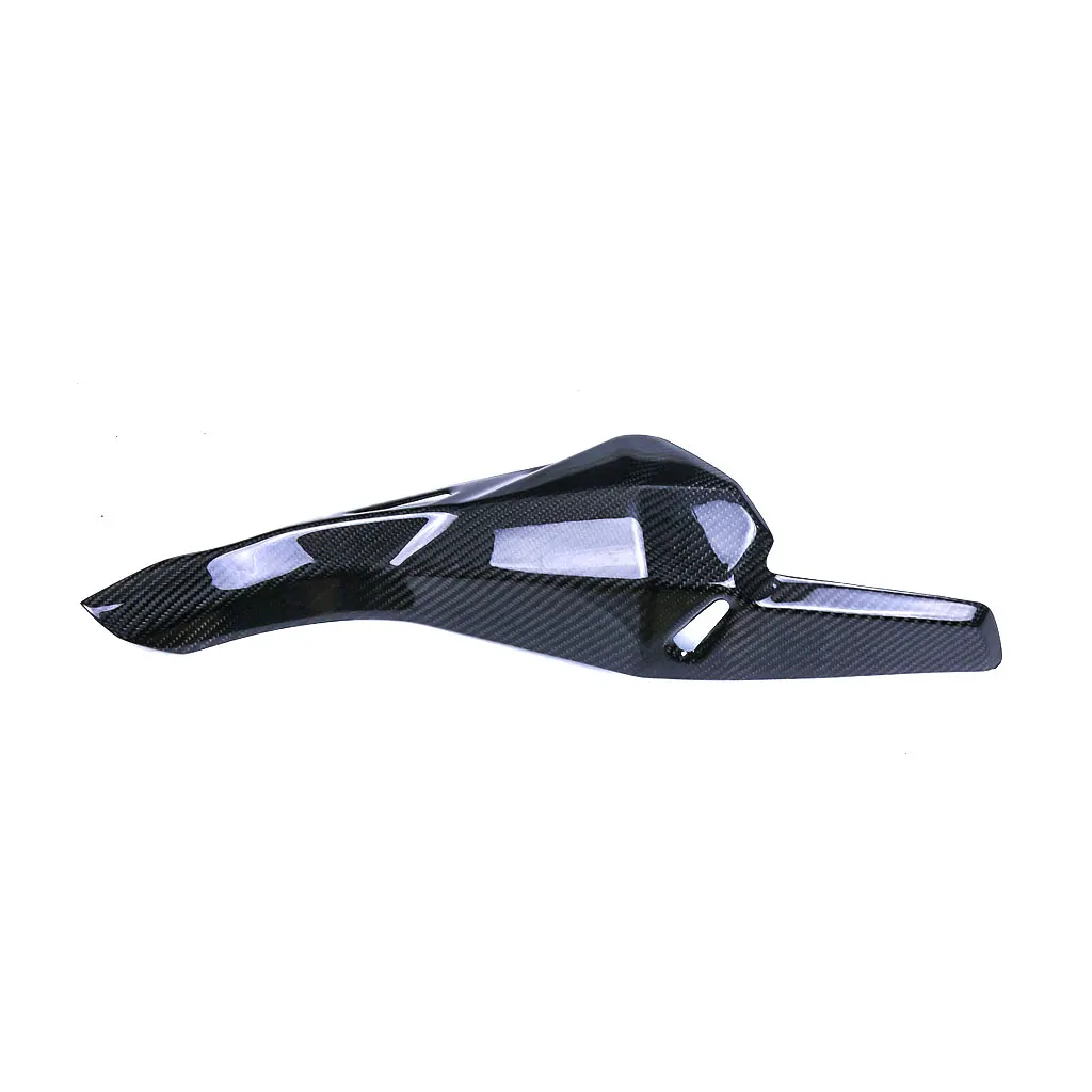 

Для Kawasaki Ninja 400 2019 3K аксессуары из углеродного волокна для модификации мотоцикла обтекатель выхлопной крышки