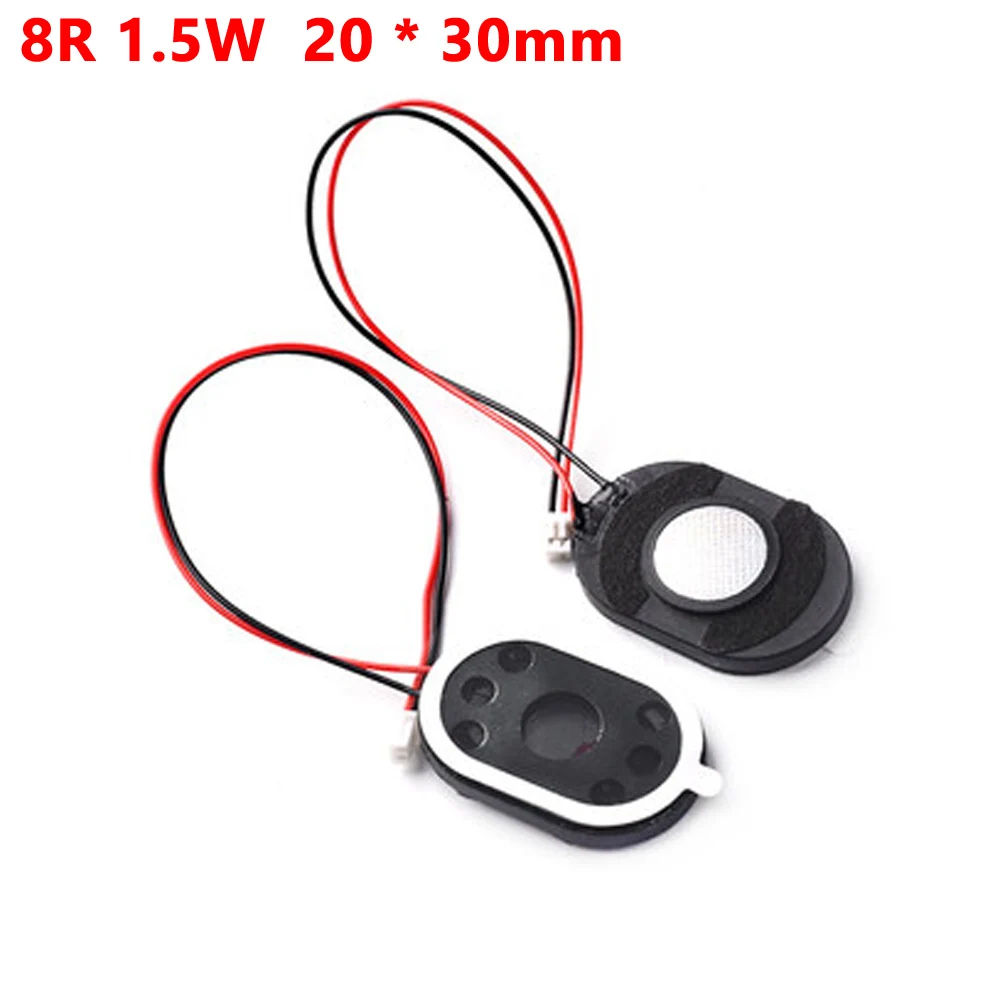 100pcs/lot 1.5W8R 8R1.5W GPS Speaker Connector 2030 1.5W 8R 1.5W 20 * 30mm Thickness: 4MM