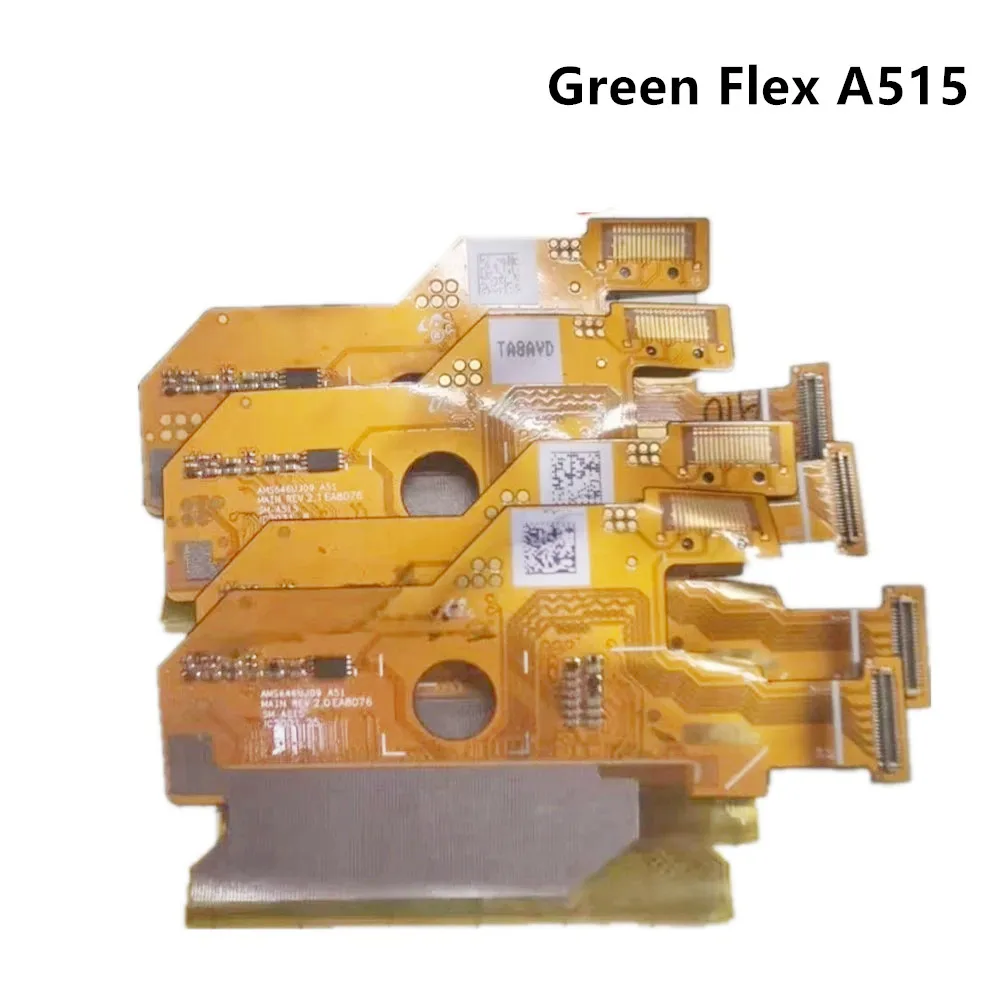 2Pcs Lcd Green Flex Cable Per Samsung A40 A70 A51 A80 A90 Note 10 Lite Cof Display Touchscreen Immagine Green Flex Change Repair