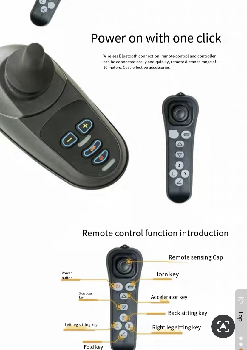Wheelchair Joystick Controller For Electric Wheelchairs