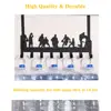1PC Basketball Over-The-Door Hook Hanger with 8 Hooks - Dual-Mounted Coat Rack Organizer for Living Room/Home Decoration 6