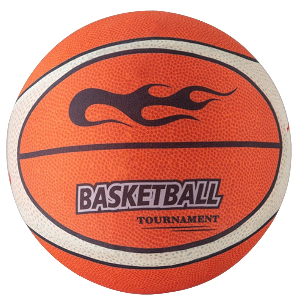 18/21/24cm Silent Basketball High-Resilience Air Bounce Basketball Size 3/5/7 No Noise Basketball for Various Indoor Activities 5