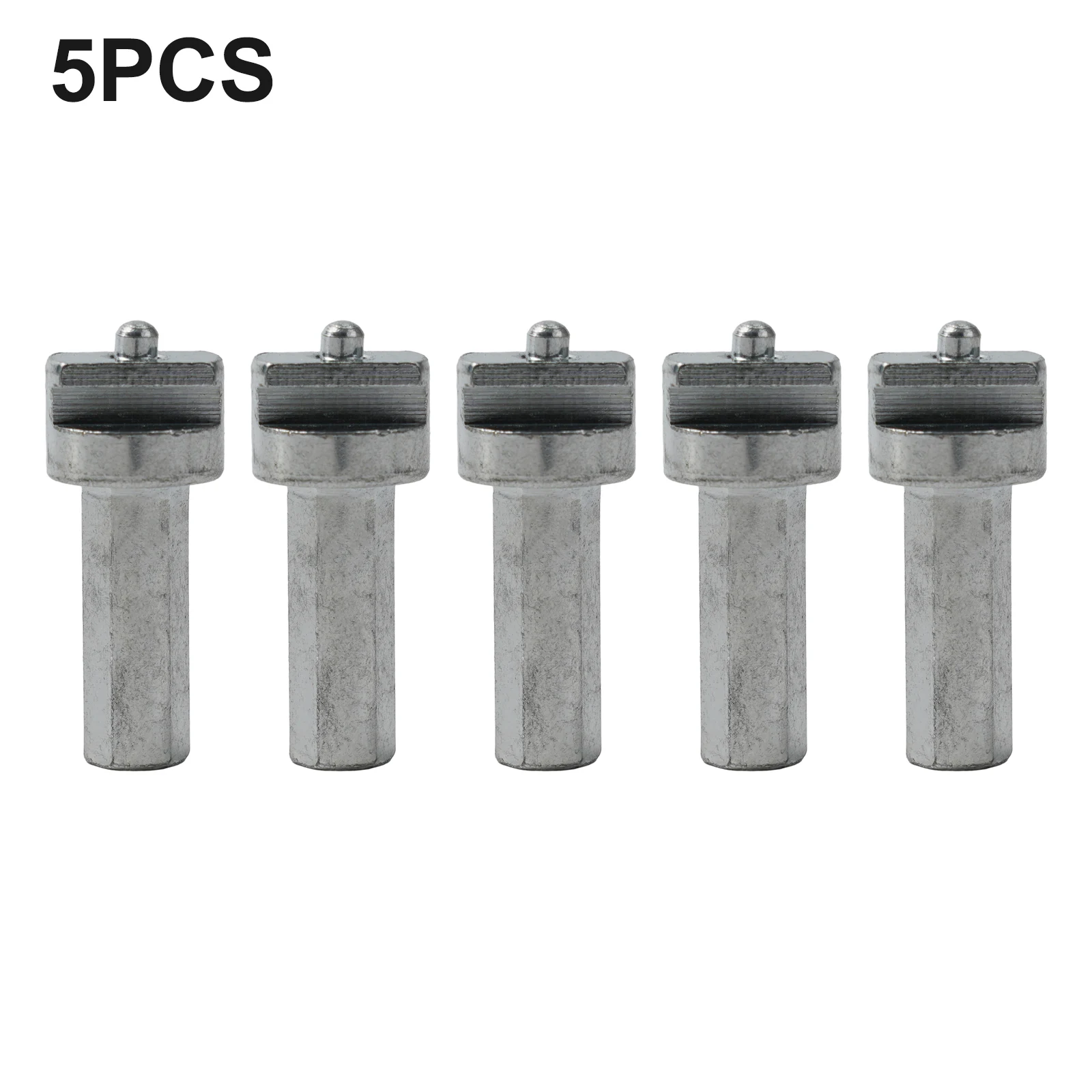

5Pcs Electric Drill Dredge Cleaner Joint Sewer Spring Pipe Cleaning Tool Connector Electric Drills Connecting Rod