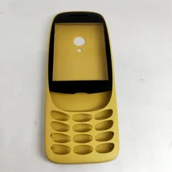 Durable 4G Battery Cover Housing Case for Nokia 2021 - No Keypad Replacement (Yellow)