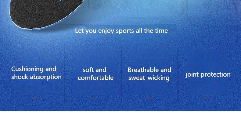 NEW Memory Foam Sport Comfortable Orthopedic Insoles for Feet Man Women Insole for Shoes Arch Support Shoe Sole Running Shoe Pad