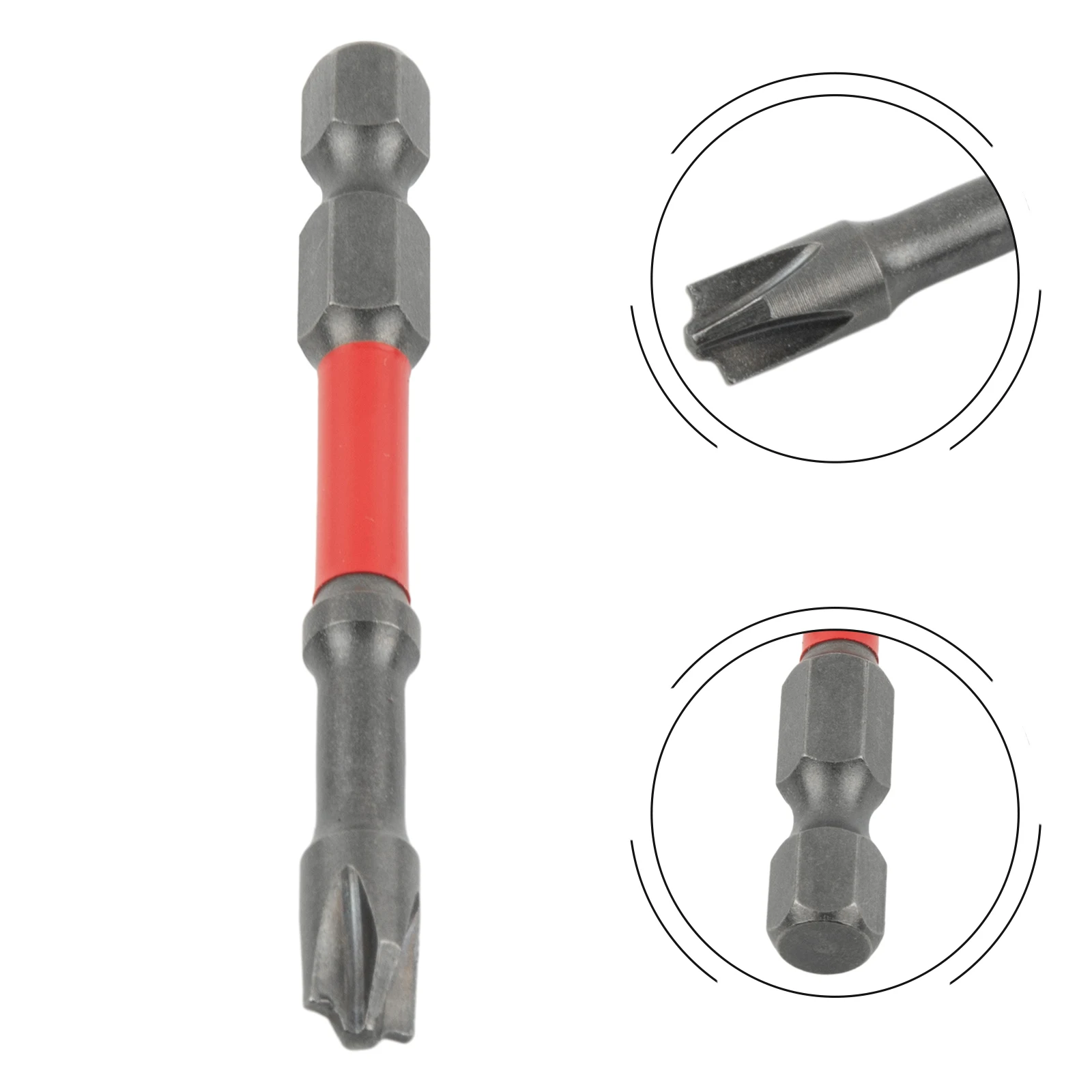 

Durable Socket Panels Socket Switch Circuit Breakers Screwdriver Bit Electricians Special 6mm Head Anti-rust Cross