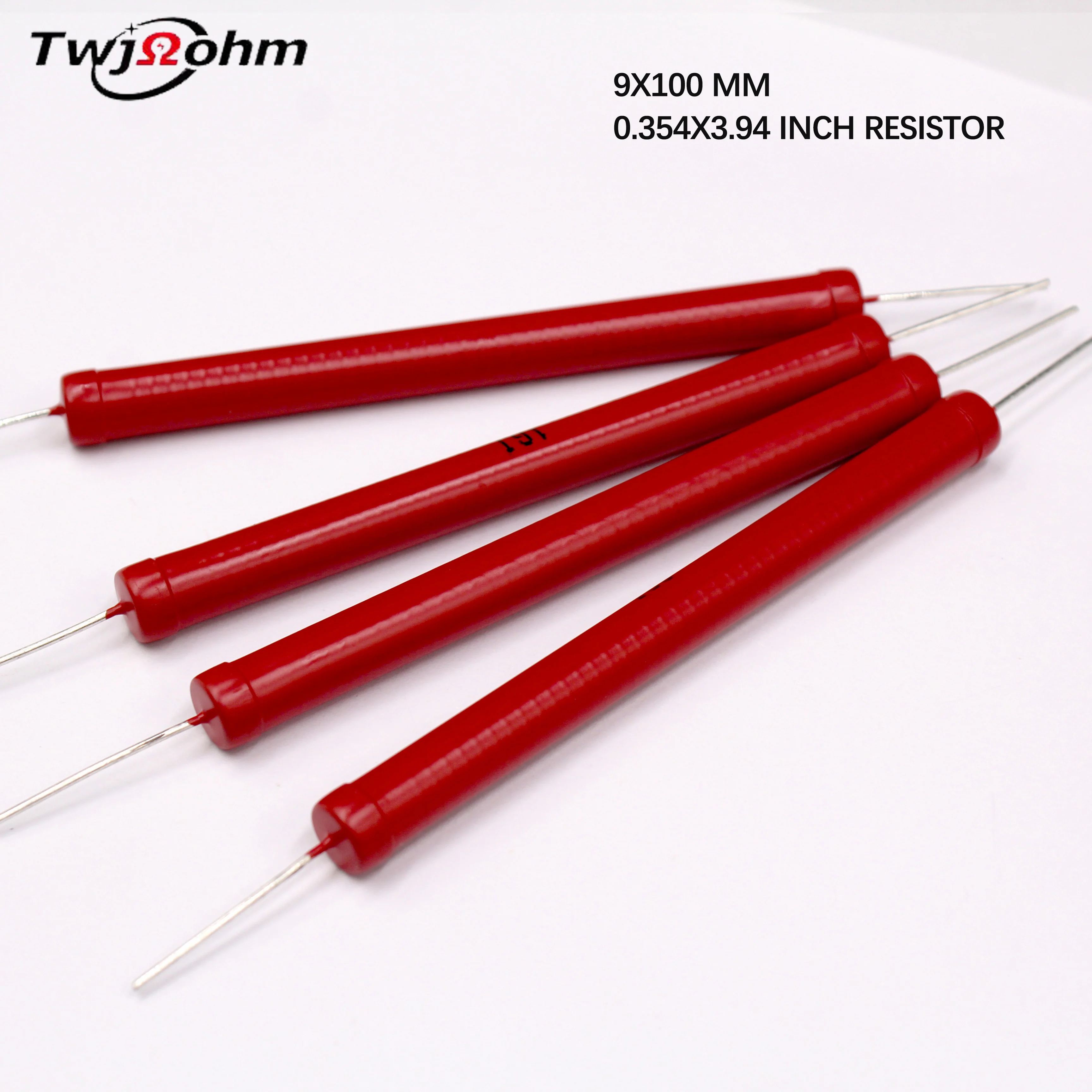 1Pcs HVR80AH10209J thick film 10 watt resistor1M2M5K10M100K 200M500M1K1G2G Ohm 5% meta glass glaze non-inductive high voltage re