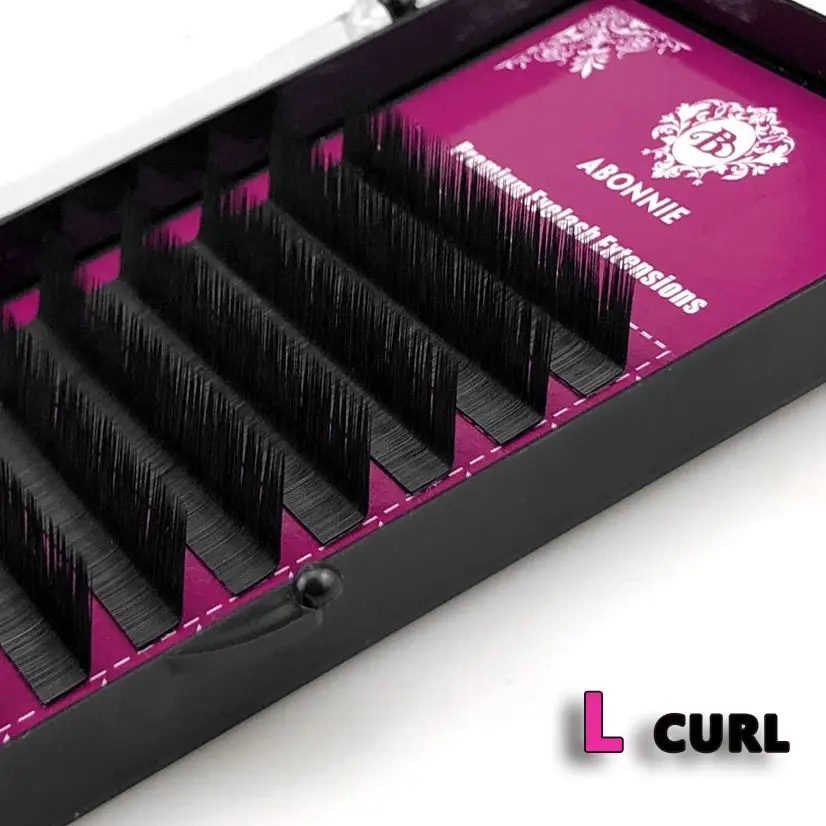 Eyelash Extensions Abonnie B/C/CC/D/L Curl Classic Individual Fluffy Volume All Size Cilios