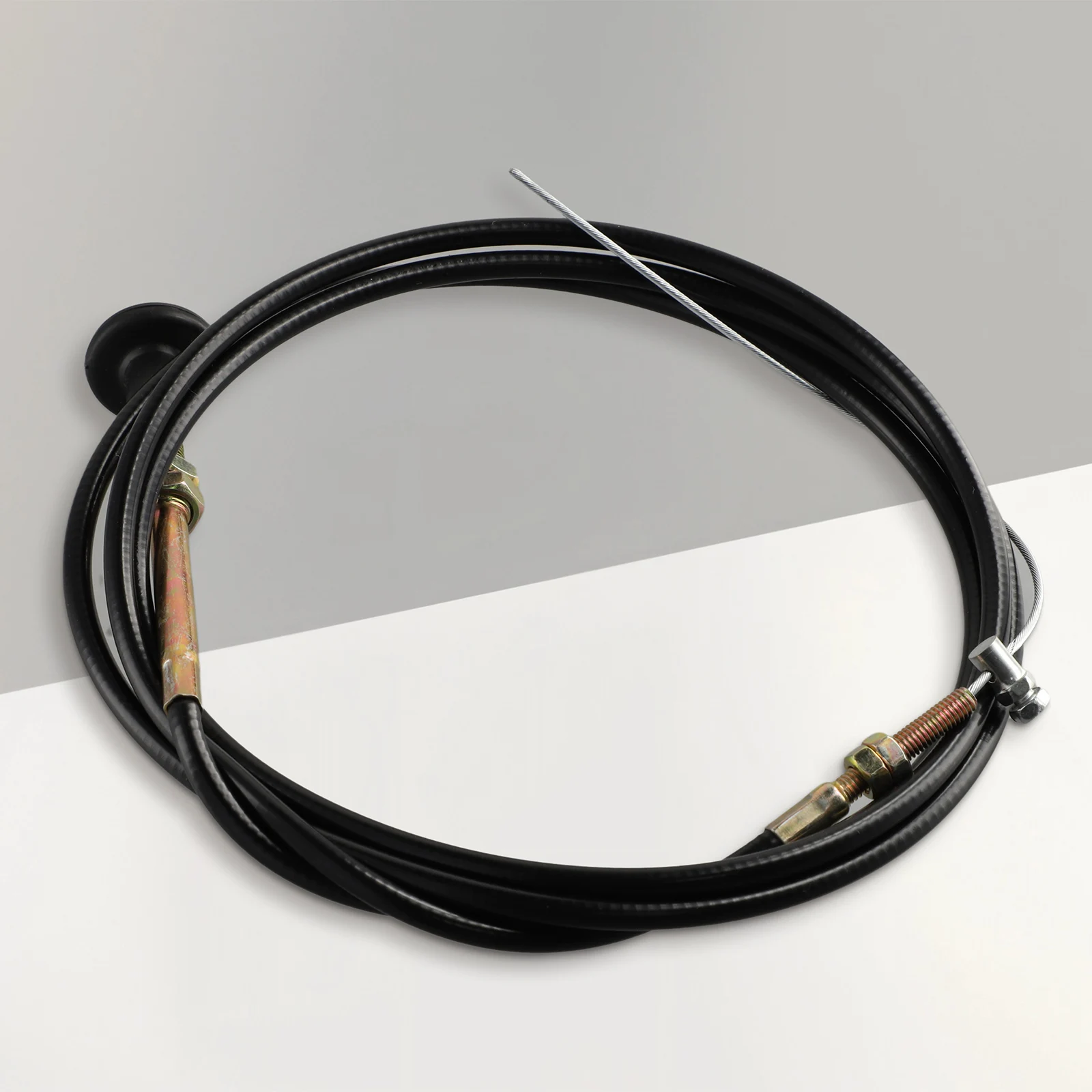 2-5m Stop Choke Bowden Cable 6mm/10mm Cars Commercial Control Bonnet Engine Flameout Line Fuel Throttle Trucks