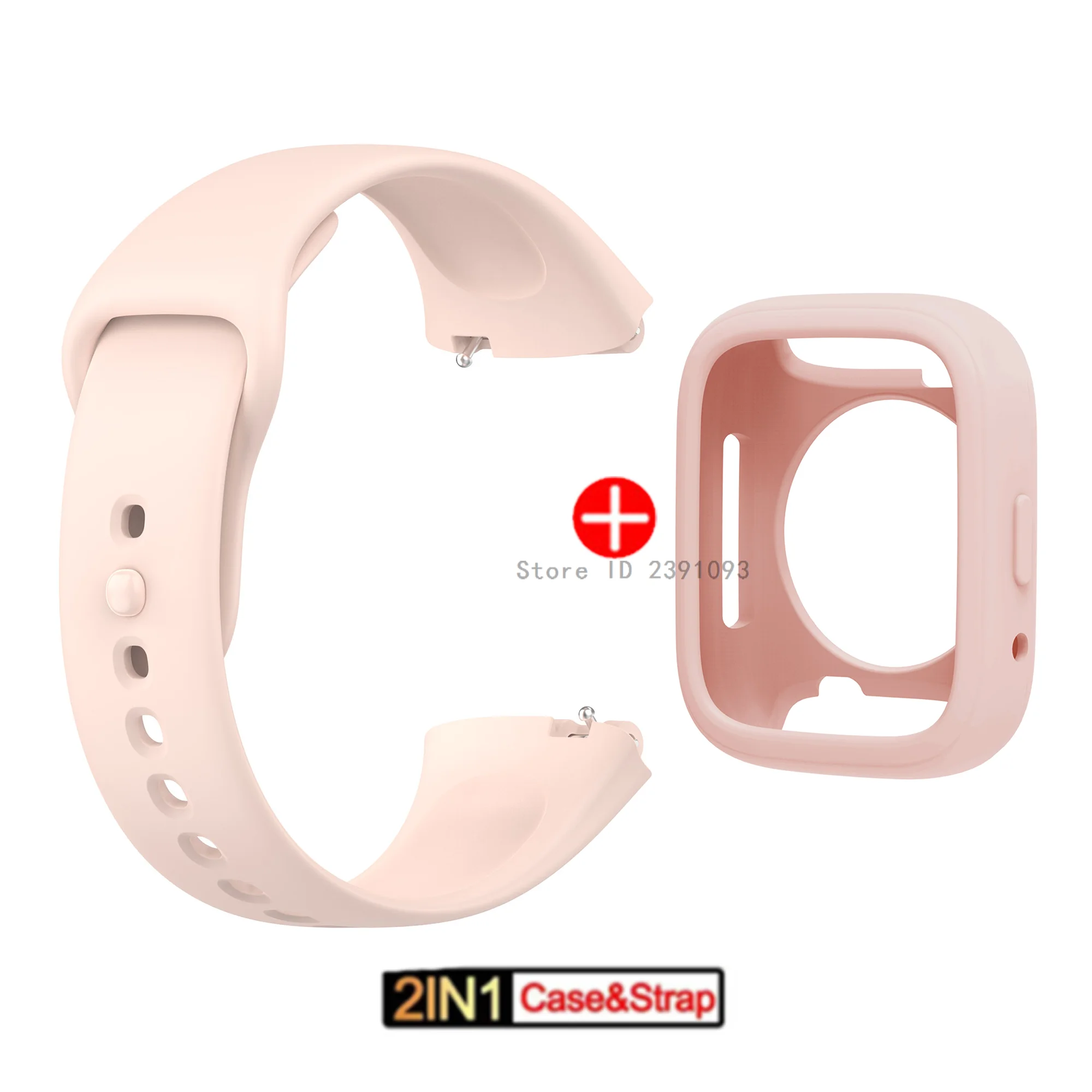Premium Silicone Strap for Xiaomi Redmi Watch 3 - Official Replacement Wristband