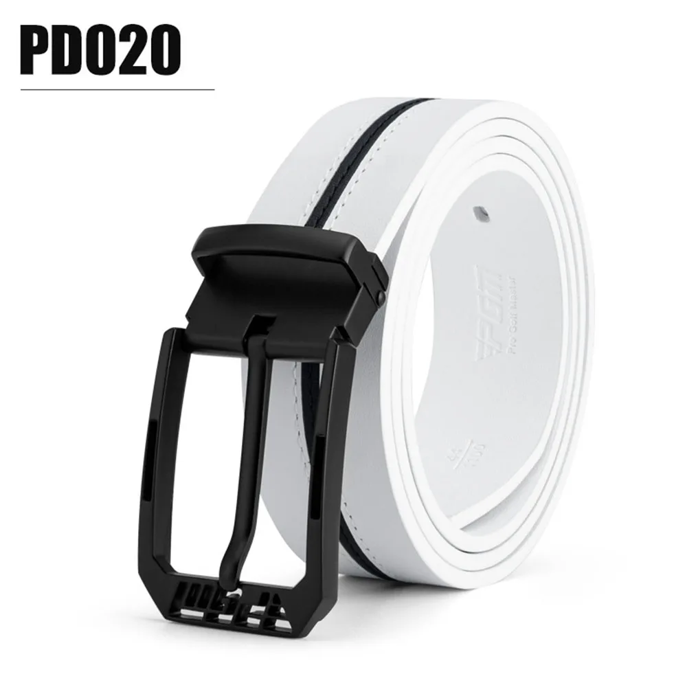 

Golf Club Belt Men's Leisure Sports Everything Handsome Simple Letters Youth White Golf Smooth Buckle Belt