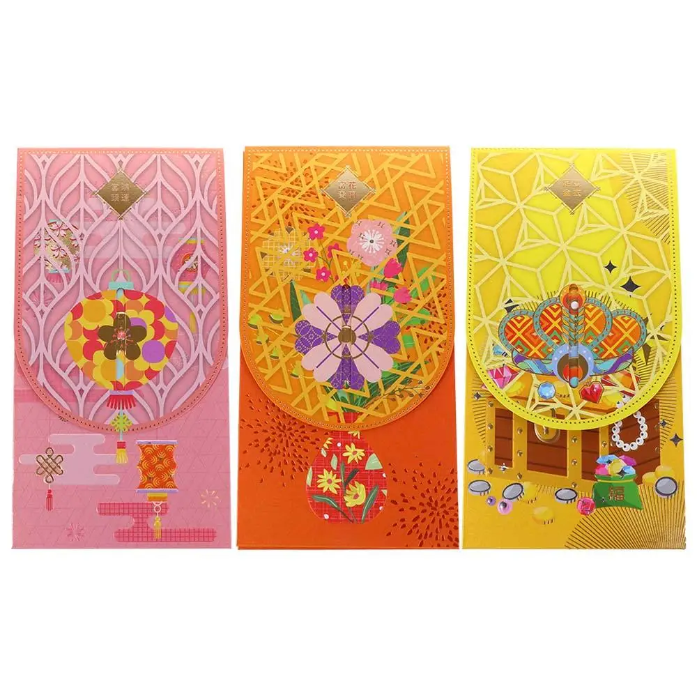 

Поставки, упаковка для карт «сделай сам», Hongbao, товары для весеннего фестиваля, упаковочный пакет для денег, красный конверт, красные конверты с цветами, бумажные конверты