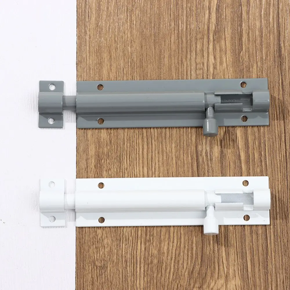 Window Catch Lock Door Latch 2-8Inch Aluminum Alloy Security Hinge Lock Wardrobe Door Buckle Bolt Furniture Fittings